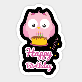 Happy Birthday Sticker